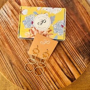 PLUNDER Designs Retired Quinlyn Drop Earrings NIB